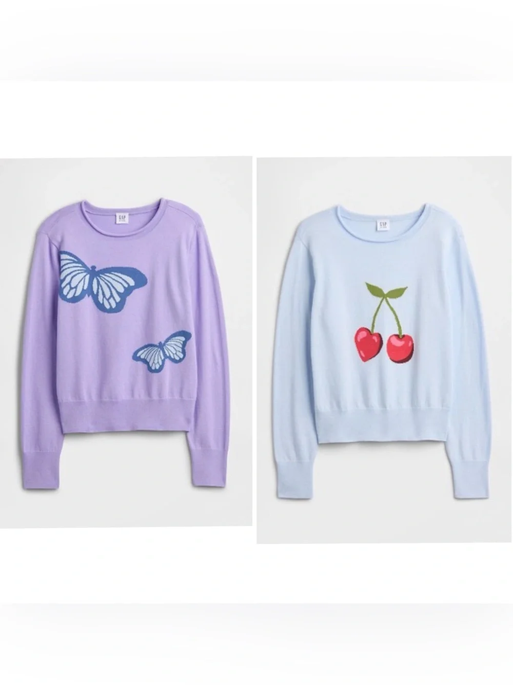 Gap Kids Relaxed Rollneck Sweaters (2fer) Size L